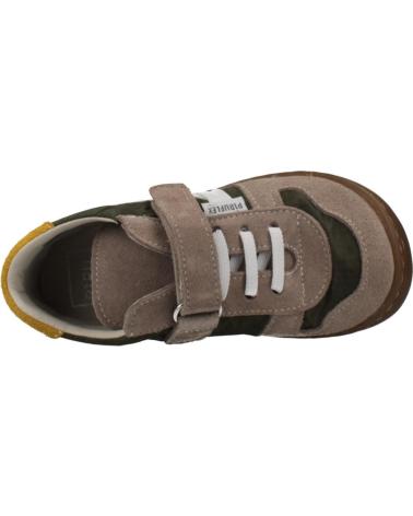 PIRUFIN SCARPE RISPETTOSE PIRUFLEX PF198 KHAKI - CAMOSCIO NIQUE VERDE KAKY
