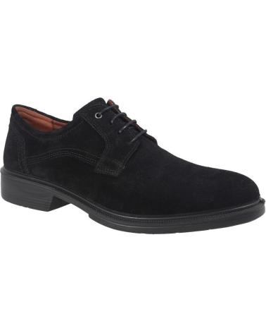 LUISETTI 28704ST CONFORT CITY - SCHWARZER SCHNÜRSCHUH NEGRO