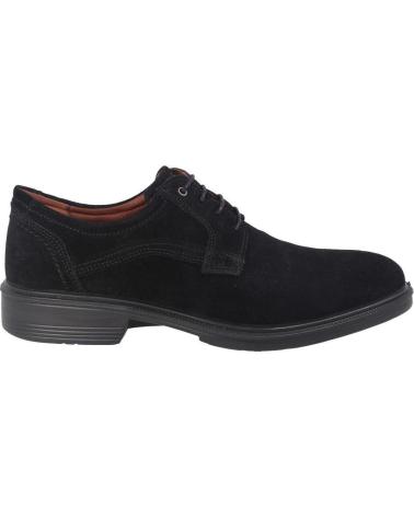 LUISETTI 28704ST CONFORT CITY - SCHWARZER SCHNÜRSCHUH NEGRO