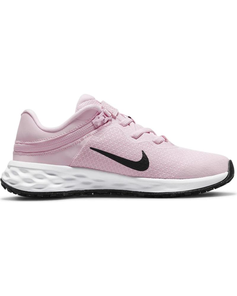 NIKE REVOLUTION 6 FLYEASE NN DD1114 - PINK SPORTS SHOES ROSA