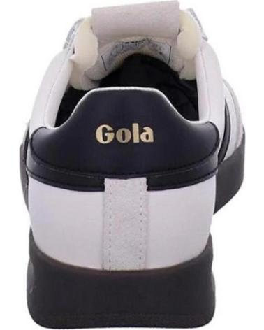 BASKETS GOLA CYCLONE LEATHER BLANC-NOIR BLANCO-NEGRO
