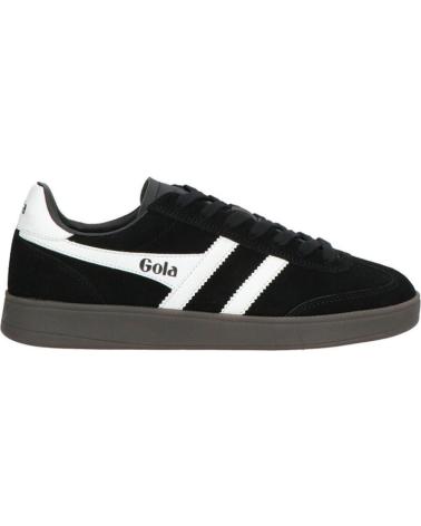 GOLA CYCLONE LEATHER SNEAKER SCHWARZ-WEISS NEGRO-BLANCO