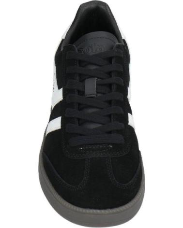 GOLA CYCLONE LEATHER SNEAKER SCHWARZ-WEISS NEGRO-BLANCO