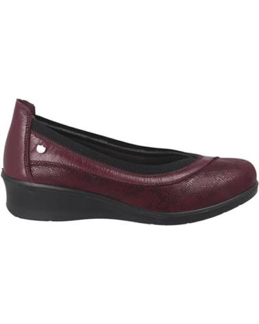 LAURA AZAÑA 21853FA BORDEAUX - CHAUSSURES PLATES CONFORT ROJO