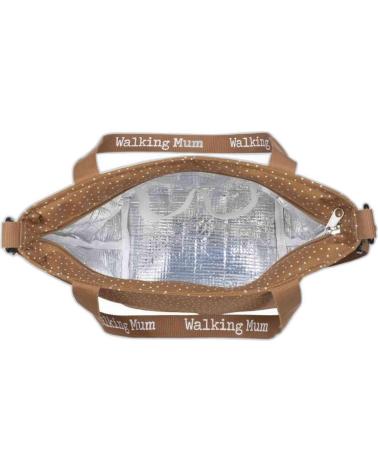 BORSA TOTE WALKING MUM MARRONE PER BEBÈ E MAMMA MARRON