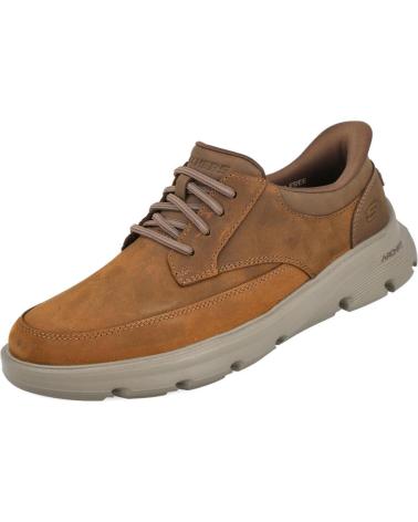 SKECHERS 205517 FREIZEITSCHUHE MIT SCHNÜRSENKELN TAUPE TAUPE