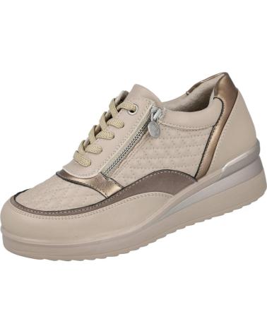 TÊNIS CASUAL MYSOFT 25M571 COR BEGE BEIGE