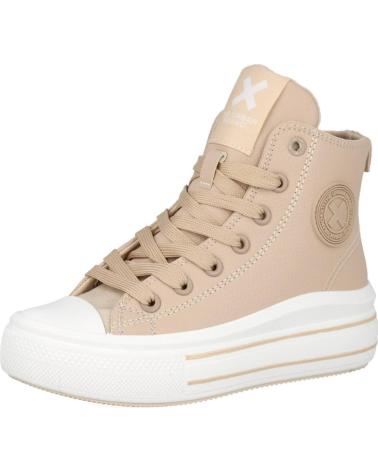 XTI 151297 HIGH-TOP PLATFORM SNEAKERS BEIGE BEIGE