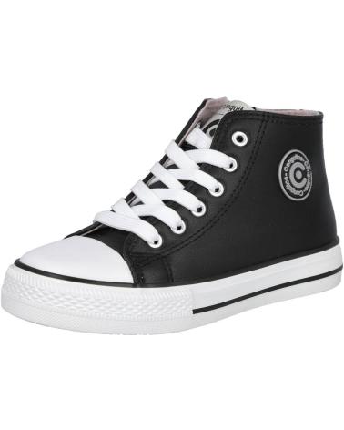 CONGUITOS HIGH-TOP BASIC SNEAKER SCHWARZ COSH283115 NEGRO