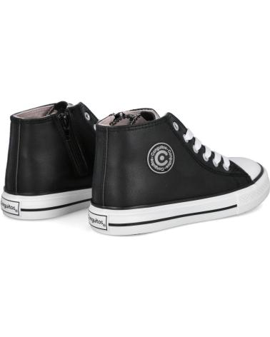 CONGUITOS HIGH-TOP BASIC SNEAKER SCHWARZ COSH283115 NEGRO