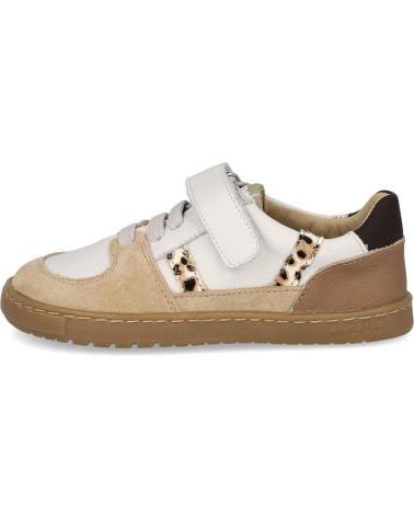 CRIOS BLANDITOS BY SEUL-PRINT RESPEKTVOLLE SNEAKER - WEISS BEIGE BLANCO BEIGE