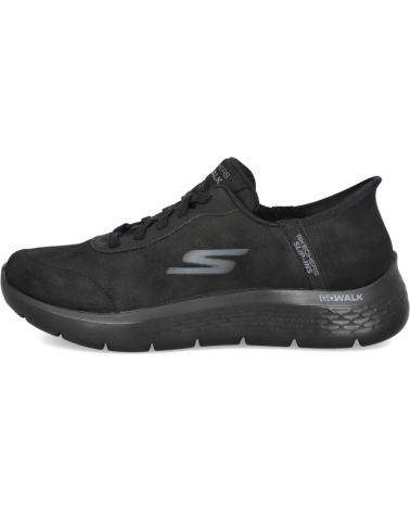SKECHERS 216326 SLIP-INS GO WALK FLEX SMOOTH MOTION NOIRES NEGRO