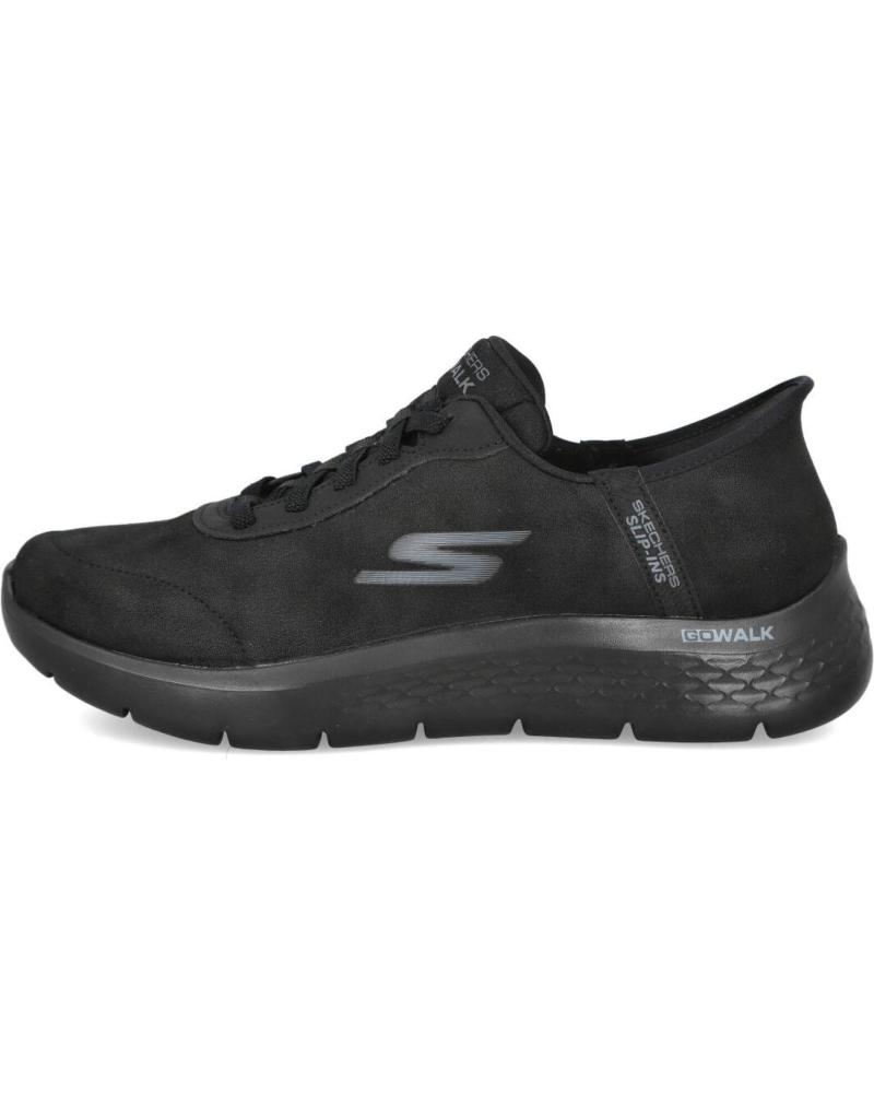 SKECHERS 216326 SLIP-INS GO WALK FLEX SMOOTH MOTION NOIRES NEGRO