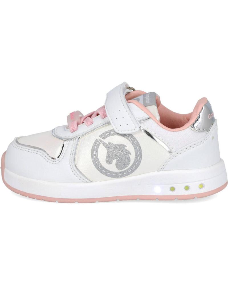 CONGUITOS COSH325005 SNEAKERS RISPETTOSE GOFLEX LUCE UNICORNO BIANCHE BLANCO
