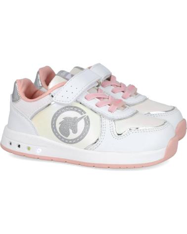 CONGUITOS COSH325005 SNEAKERS RISPETTOSE GOFLEX LUCE UNICORNO BIANCHE BLANCO