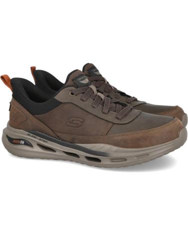SKECHERS SLIP-INS ARCH FIT ORVAN MOXLEY 210981 CHOCOLAT CHOCOLATE