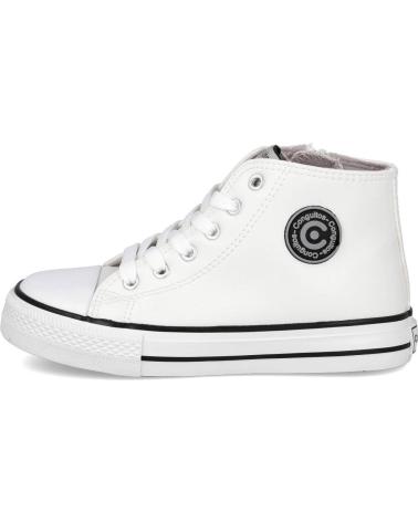 CONGUITOS BASIC HIGH-TOP SNEAKERS COSH283115 WHITE BLANCO