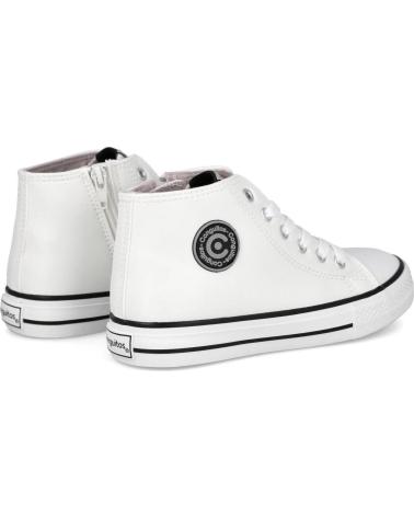 CONGUITOS BASIC HIGH-TOP SNEAKERS COSH283115 WHITE BLANCO