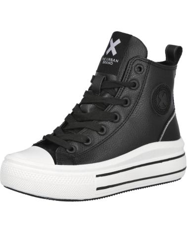 XTI 151297 HIGH-TOP PLATFORM SNEAKERS BLACK NEGRO