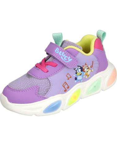 GARVALIN SNEAKERS LUMINOSE MODELLO 251856 VIOLA VIOLETA