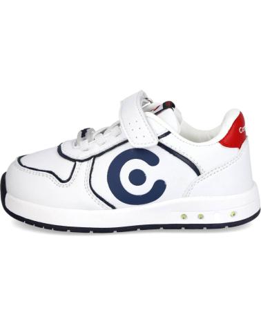 CONGUITOS BARFUSS-SNEAKER GOFLEX LICHT MODELL COSH325003 WEISS BLANCO