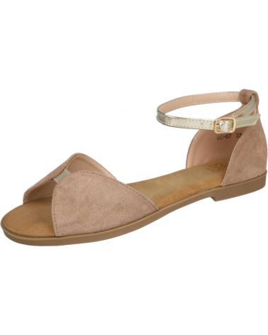 L&R SHOES FLAT SANDALS GG67 MDGG-67 TAUPE BEIGE BEIGE