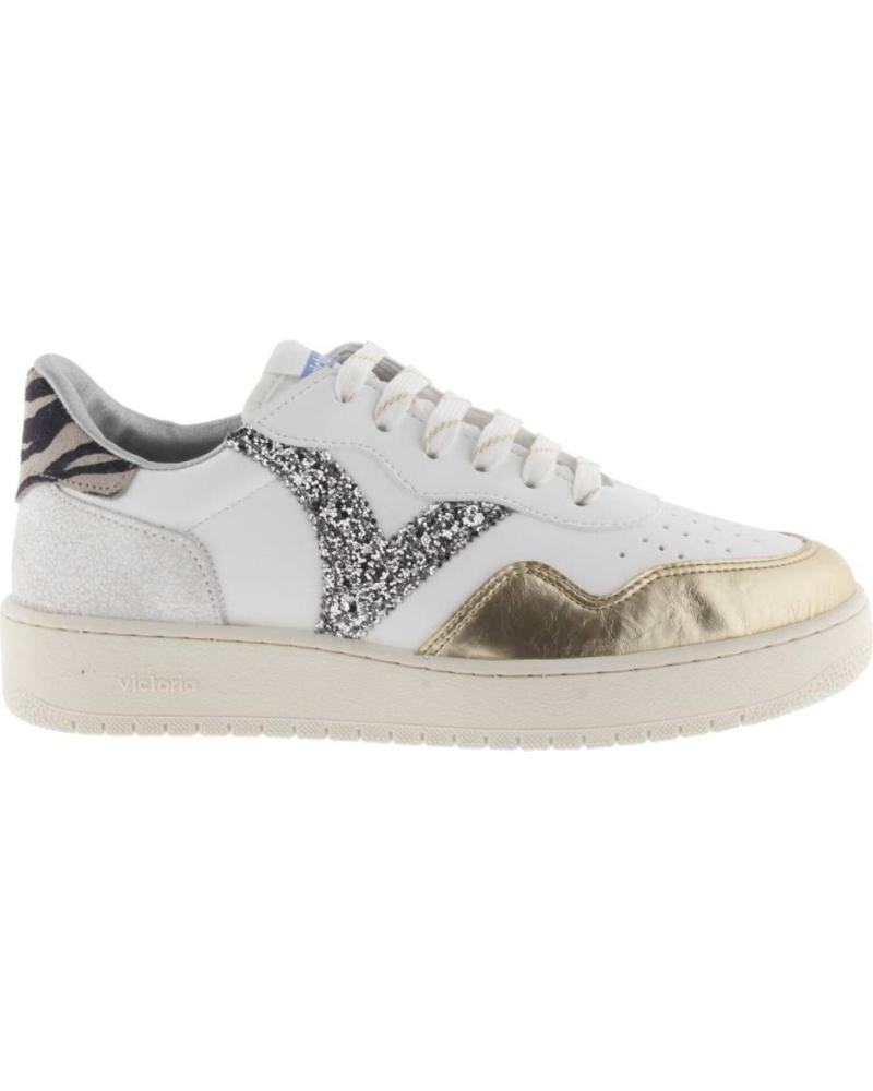 VICTORIA MADRID METALIZADO ANIMAL PRINT ORO DORADO