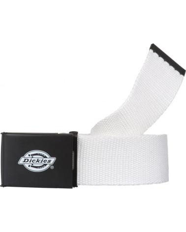 DICKIES ORCUTT WEBBING BELT WHITE NAN