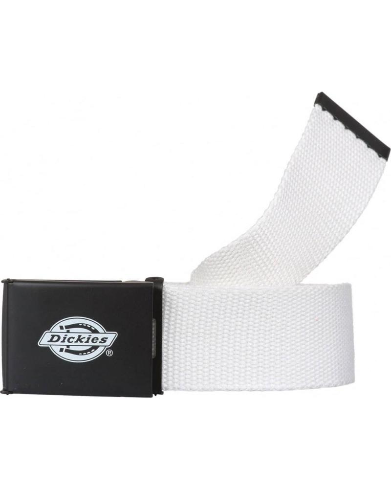 DICKIES ORCUTT WEBBING BELT WHITE NAN