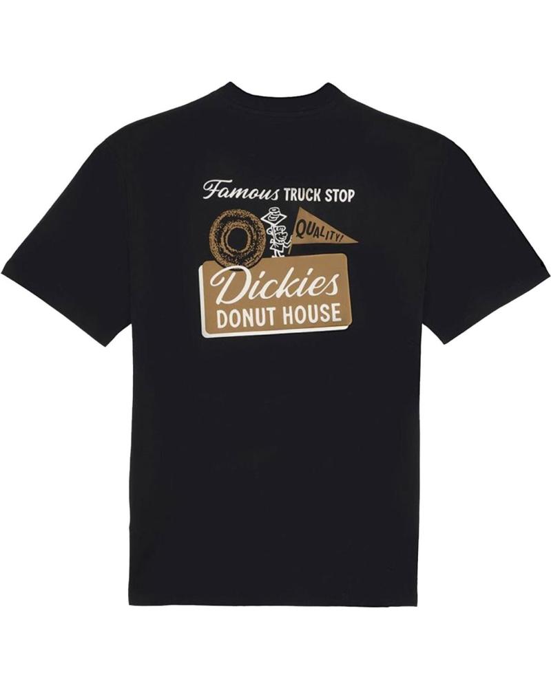 DICKIES DONUT HOUSE SS BLACK T-SHIRT BLACK