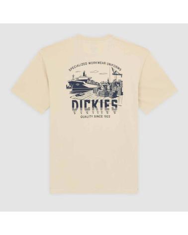 DICKIES PELHAM TEE SS WOOD ASH T-SHIRT NAN