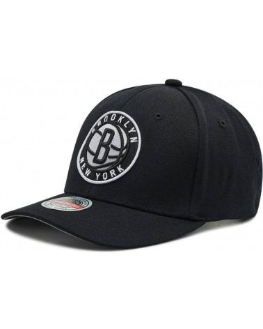 GORRA MITCHELL & NESS BROOKLYN NETS NEGRA AJUSTABLE NEGRO