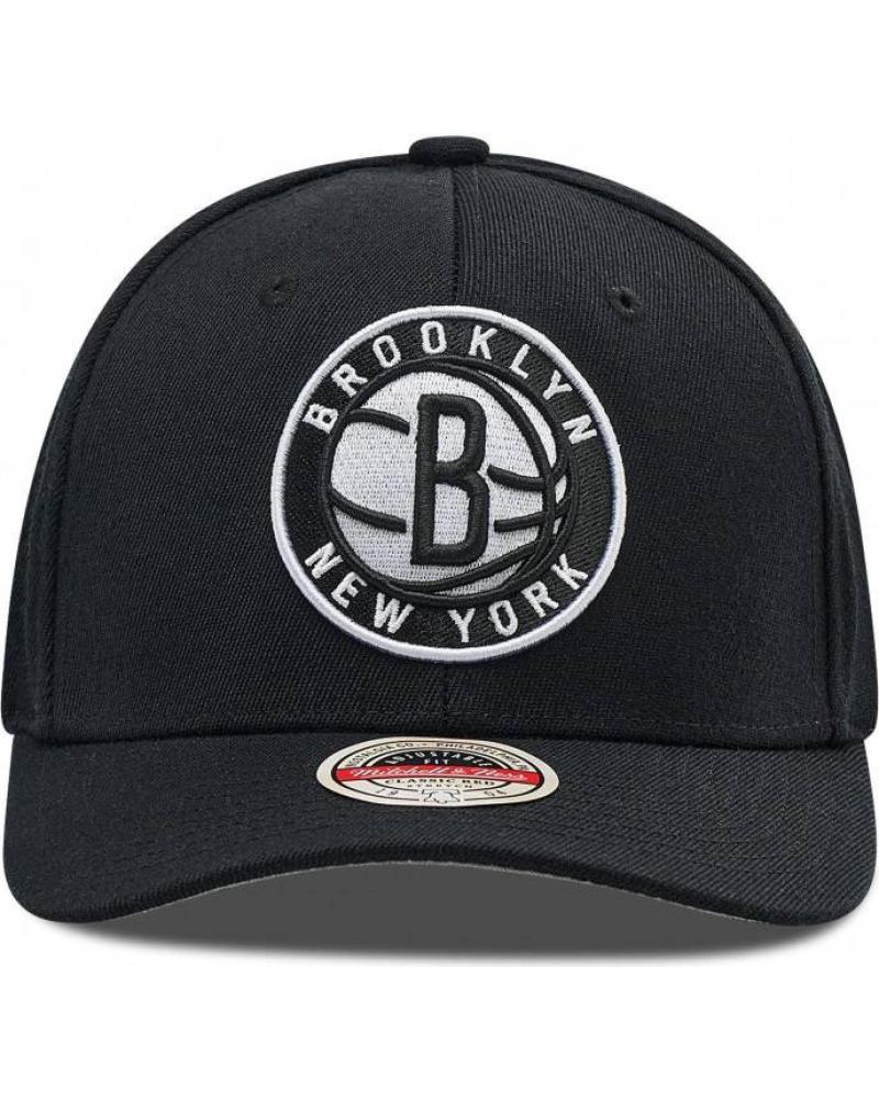 GORRA MITCHELL & NESS BROOKLYN NETS NEGRA AJUSTABLE NEGRO