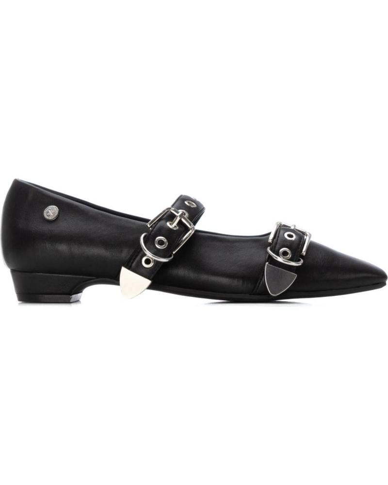 BAILARINAS PLANAS XTI 144266 NEGRO CON HEBILLAS NEGRO