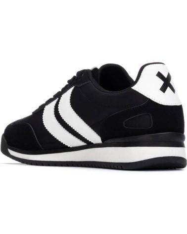 BASKETS CASUAL XTI 144583 NOIRES À RAYURES BLANCHES NEGRO