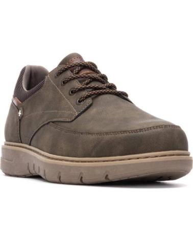 SCARPA CASUAL XTI 144626 KAKI CON LACCI DA UOMO KAKI