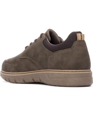 SCARPA CASUAL XTI 144626 KAKI CON LACCI DA UOMO KAKI