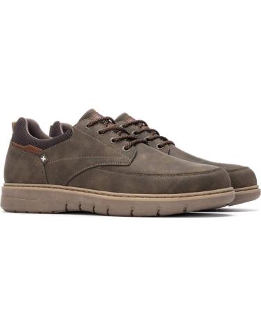 SCARPA CASUAL XTI 144626 KAKI CON LACCI DA UOMO KAKI