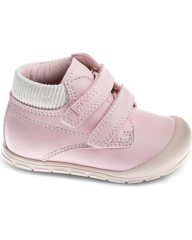 STIVALETTO PABLOSKY BAREFOOT CON VELCRO ROSA ROSA
