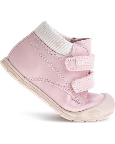 STIVALETTO PABLOSKY BAREFOOT CON VELCRO ROSA ROSA