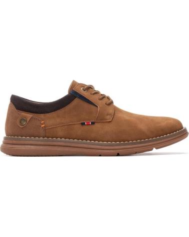REFRESH 172873 CAMEL - LÄSSIGE SCHNÜRSCHUHE CAMEL
