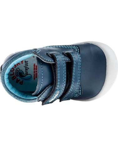 BOTTINE PABLOSKY BAREFOOT À VELCROS BLEU AZUL