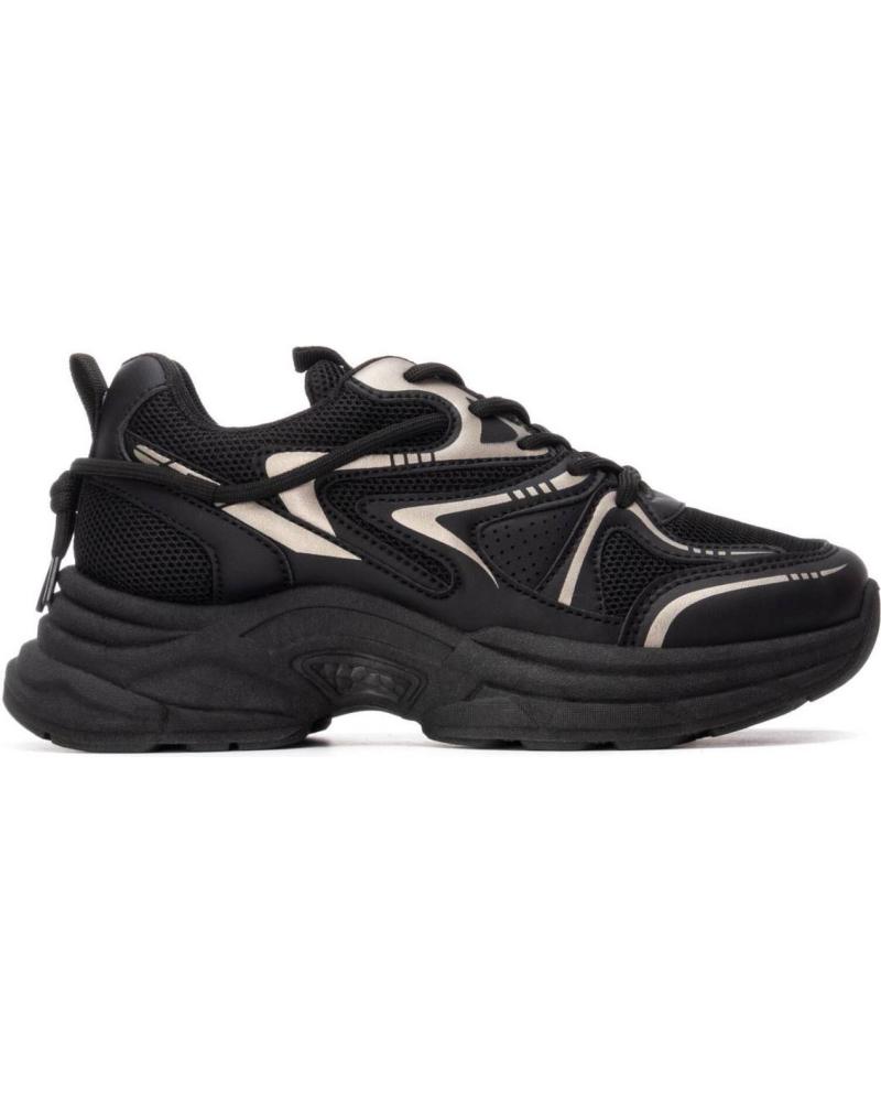 REFRESH 172948 BLACK SNEAKERS NEGRO