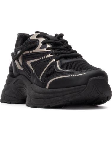 REFRESH 172948 BLACK SNEAKERS NEGRO