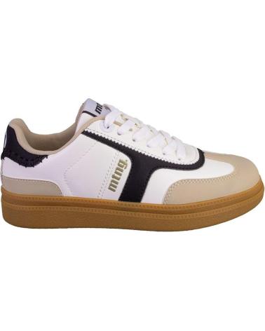 SNEAKERS MTNG MURRI 60859 BIANCO NERO SUOLA CARAMELLO C58455 - - MURRI BLANCO - BULLE NEGRO