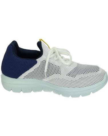 SCARPA SPORTIVA LUISETTI RUNNER 31120TE BIANCA E BLU NAVY BLANCO