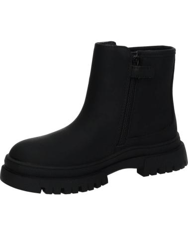 BOTA CHELSEA GARVALIN 251565-A054 NEGRA CON ESTAMPADO DE MARIPOSAS NEGRO