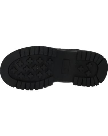 BOTA CHELSEA GARVALIN 251565-A054 NEGRA CON ESTAMPADO DE MARIPOSAS NEGRO