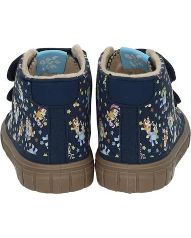 GARVALÍN 251858G BOOTS WITH DOUBLE VELCRO NAVY PRINT AZLMRN