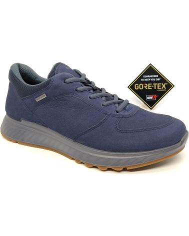 ECCO EXOSTRIDE GORE-TEX 835304 JEANS BLAU AZUL
